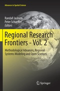Cover: Regional Research Frontiers - Vol. 2 - Springer