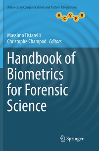 Bild vergrößern Bild: Handbook of Biometrics for Forensic Science - Springer