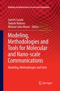 Cover: Modeling, Methodologies and Tools for Molecular and Nano-scale Communications - Springer