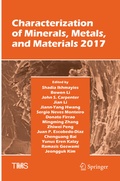 Cover: Characterization of Minerals, Metals, and Materials 2017 - Springer