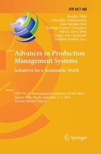 Abbildung von: Advances in Production Management Systems. Initiatives for a Sustainable World - Springer
