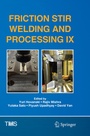 Cover: Friction Stir Welding and Processing IX - Springer