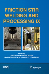 Enlarge image Cover: Friction Stir Welding and Processing IX - Springer