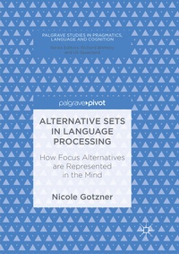 Enlarge image Cover: Alternative Sets in Language Processing - Palgrave Macmillan