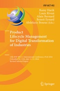 Cover: Product Lifecycle Management for Digital Transformation of Industries - Springer