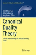 Cover: Canonical Duality Theory - Springer
