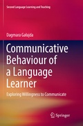 Cover: Communicative Behaviour of a Language Learner - Springer