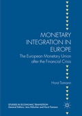 Cover: Monetary Integration in Europe - Palgrave Macmillan