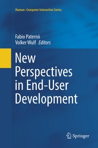Enlarge image Cover: New Perspectives in End-User Development - Springer