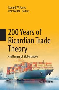 Enlarge image Cover: 200 Years of Ricardian Trade Theory - Springer