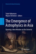 Cover: The Emergence of Astrophysics in Asia - Springer