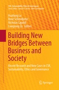 Cover: Building New Bridges Between Business and Society - Springer