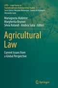 Abbildung von: Agricultural Law - Springer