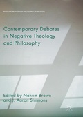 Cover: Contemporary Debates in Negative Theology and Philosophy - Palgrave Macmillan