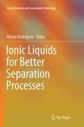 Cover: Ionic Liquids for Better Separation Processes - Springer