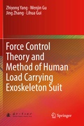 Cover: Force Control Theory and Method of Human Load Carrying Exoskeleton Suit - Springer