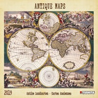 Enlarge image Cover: Antique Maps 2019 - Tushita PaperArt GmbH