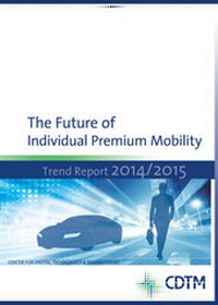 Enlarge image Cover: The Future of Individual Premium Mobility - Center for Digital Technology and Management