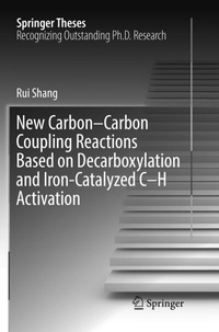 Abbildung von: New Carbon-Carbon Coupling Reactions Based on Decarboxylation and Iron-Catalyzed C-H Activation - Springer