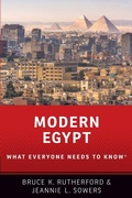 Cover: Modern Egypt - Oxford University Press Inc