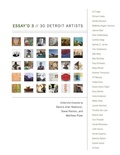 Cover: Essay'd 3 - Wayne State University Press