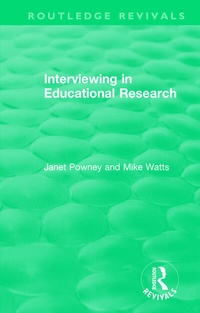 Enlarge image Cover: Interviewing in Educational Research - Routledge