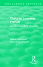 Cover: Children Learning French - Routledge