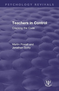 Enlarge image Cover: Teachers in Control - Routledge