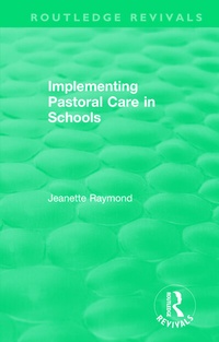 Bild: Implementing Pastoral Care in Schools - Routledge