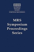 Cover: Photon, Beam, and Plasma Stimulated Chemical Processes at Surfaces: Volume 75 - Materials Research Society