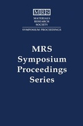 Cover: Advances in Structural Ceramics: Volume 78 - Materials Research Society