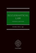 Cover: Ecclesiastical Law - OUP eBook