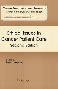 Enlarge image Cover: Ethical Issues in Cancer Patient Care - Springer