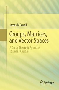 Abbildung von: Groups, Matrices, and Vector Spaces - Springer