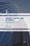 Cover: Crony Capitalism in India - Palgrave Macmillan
