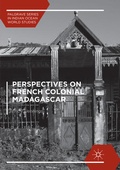 Cover: Perspectives on French Colonial Madagascar - Palgrave MacMillan