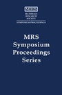 Cover: Process Diagnostics: Volume 117 - Materials Research Society