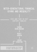 Cover: Inter-generational Financial Giving and Inequality - Palgrave Macmillan