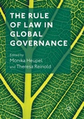 Cover: The Rule of Law in Global Governance - Palgrave Macmillan