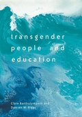 Cover: Transgender People and Education - Palgrave MacMillan