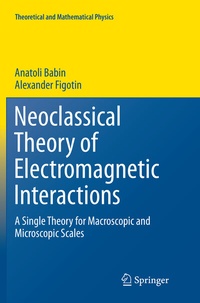 Abbildung von: Neoclassical Theory of Electromagnetic Interactions - Springer