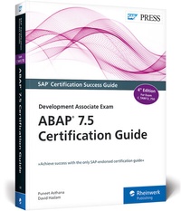 Abbildung von: ABAP 7.5 Certification Guide - SAP PRESS