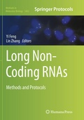 Cover: Long Non-Coding RNAs - Humana Press Inc.