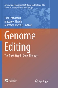 Enlarge image Cover: Genome Editing - Springer