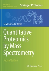 Abbildung von: Quantitative Proteomics by Mass Spectrometry - Humana Press Inc.
