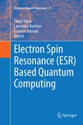 Cover: Electron Spin Resonance (ESR) Based Quantum Computing - Springer
