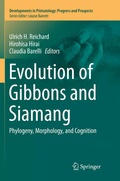 Cover: Evolution of Gibbons and Siamang - Springer