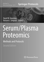 Cover: Serum/Plasma Proteomics - Humana Press Inc.
