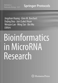 Cover: Bioinformatics in MicroRNA Research - Humana Press Inc.