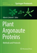Cover: Plant Argonaute Proteins - Humana Press Inc.